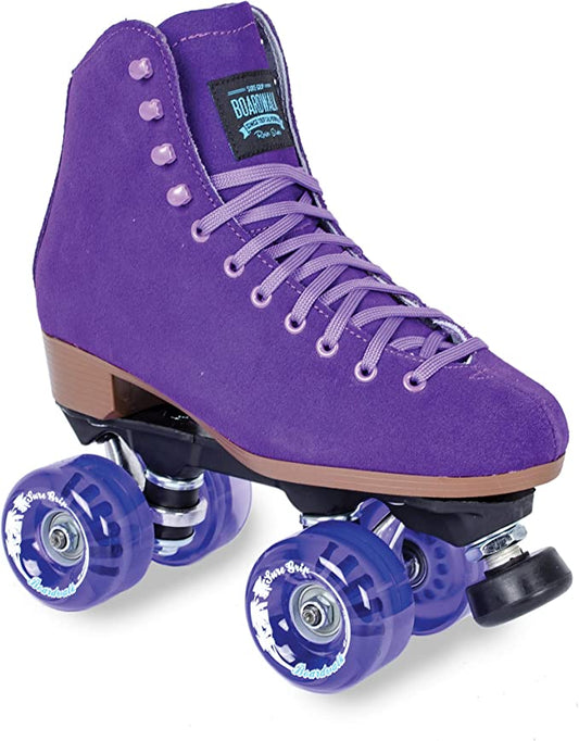 Sure-Grip Boardwalk Purple Outdoor Roller Skates