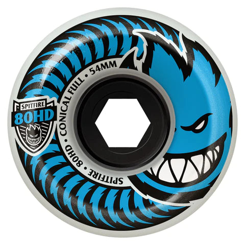 Spitfire 80HD Conical Full 54mm Cruiser Wheels