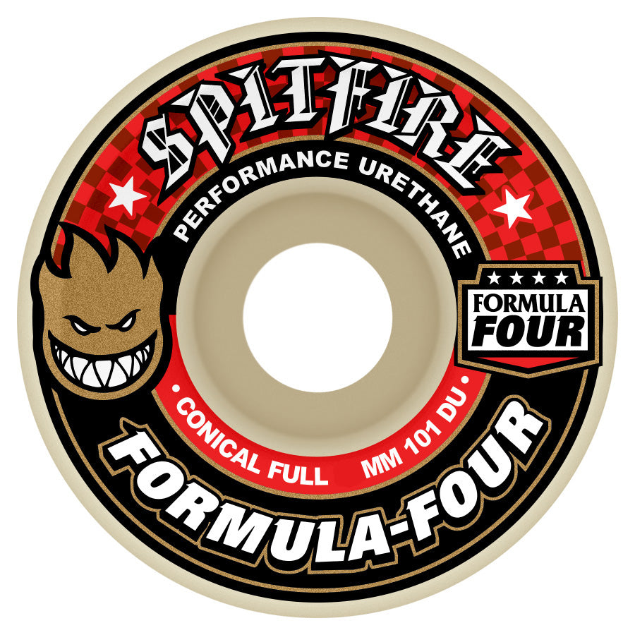 Spitfire F4 101a Formula Four Conical Full 56mm Wheels