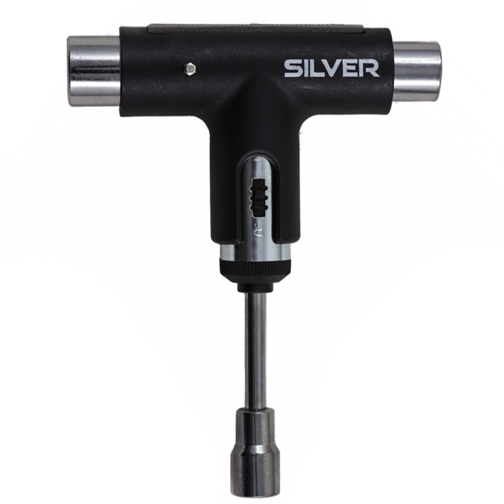 Silver Black Skate Tool