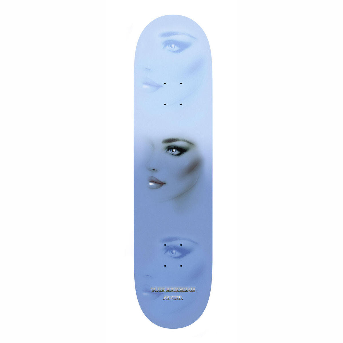 April Yuto Horigome Blue Skateboard Deck