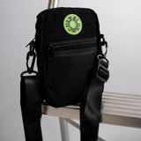 Slushcult Black Corduroy Anywhere Side Bag