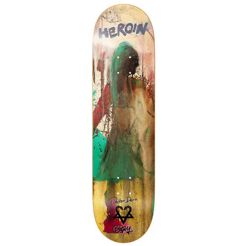 Heroin Dalton Dern x Bam Margera 8.3875" Skateboard Deck