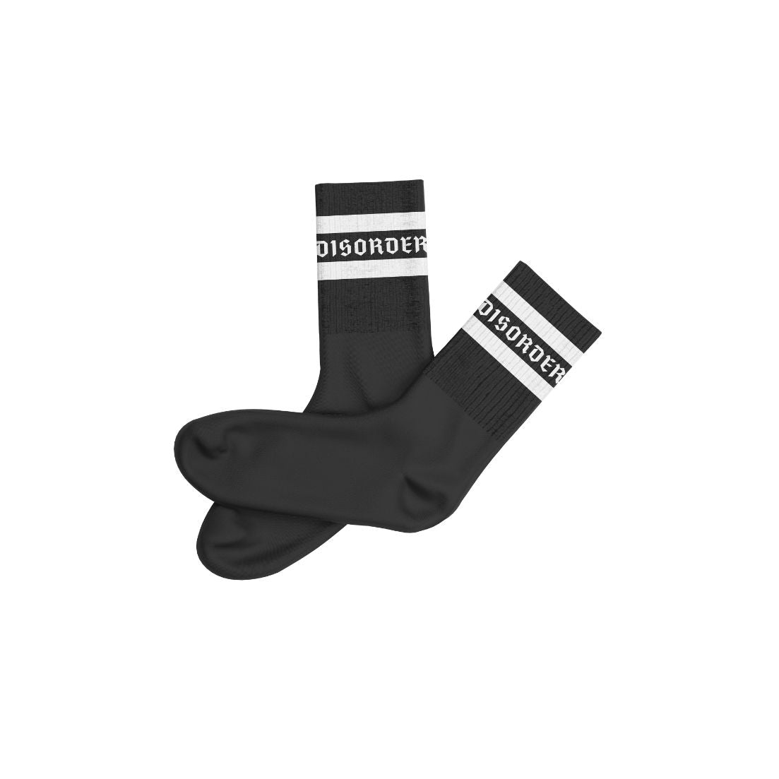 Disorder Staple Logo Black Socks