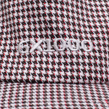 GX1000 Mini OG Logo Houndstooth White Black 5-Panel Snapback Hat