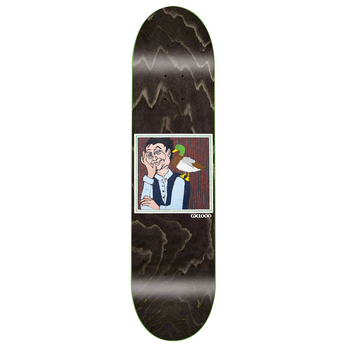 GX1000 Man With Duck 8.5" Skateboard Deck