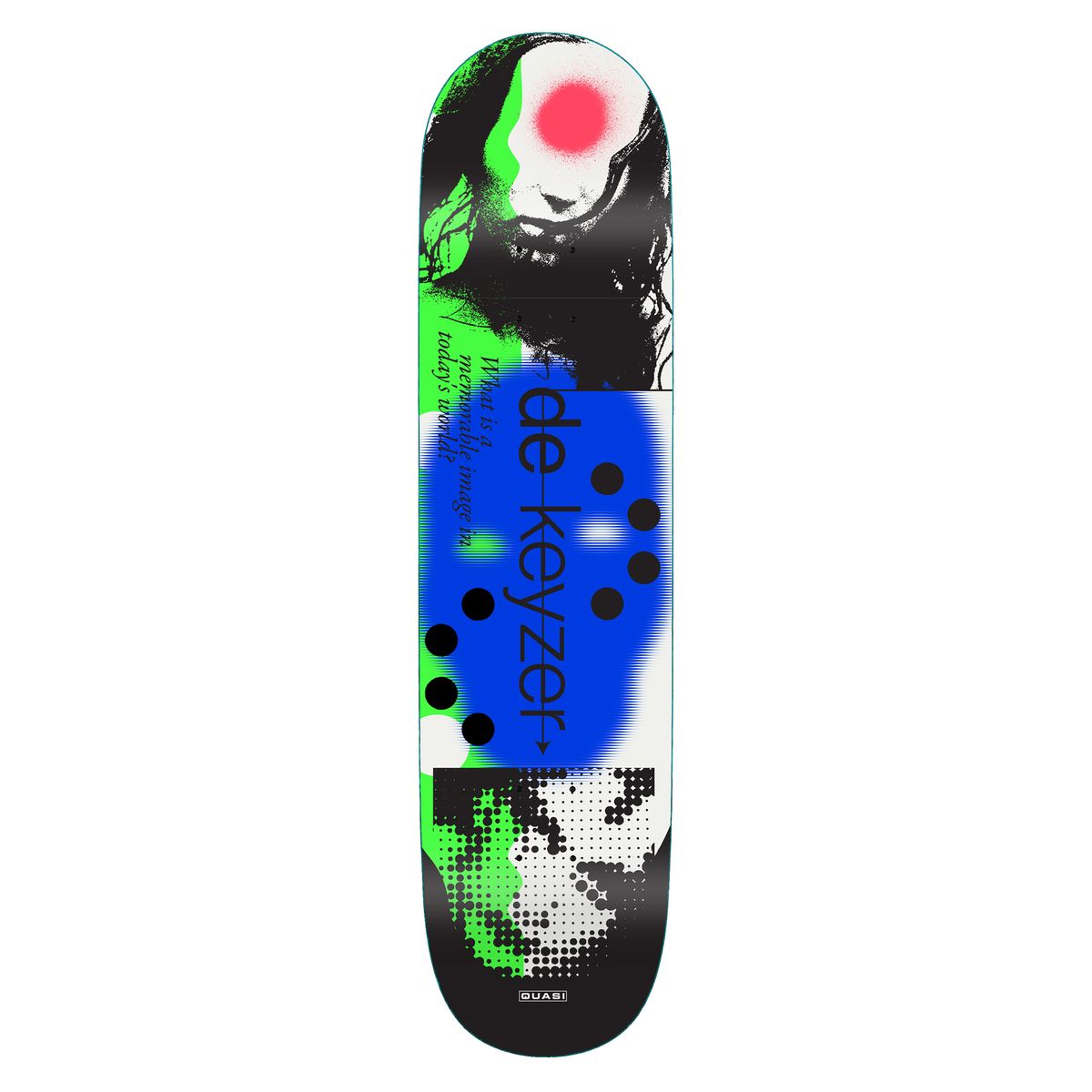 Quasi Bobby De Keyzer Image World 8.25" Skateboard Deck