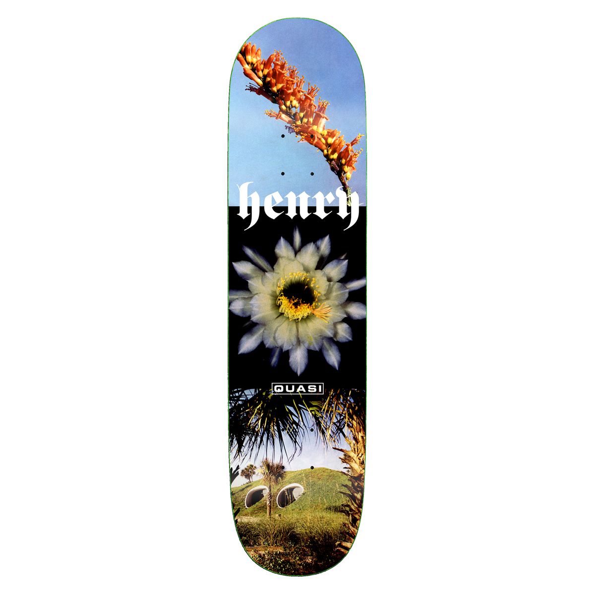 Quasi Justin Henry Engel 8.375" Twin Tail Skateboard Deck