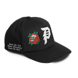 Primitive Outsider Black A-Frame Snapback Hat