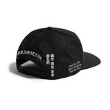 Primitive Outsider Black A-Frame Snapback Hat