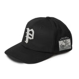 Primitive Century Black A-Frame Snapback Hat