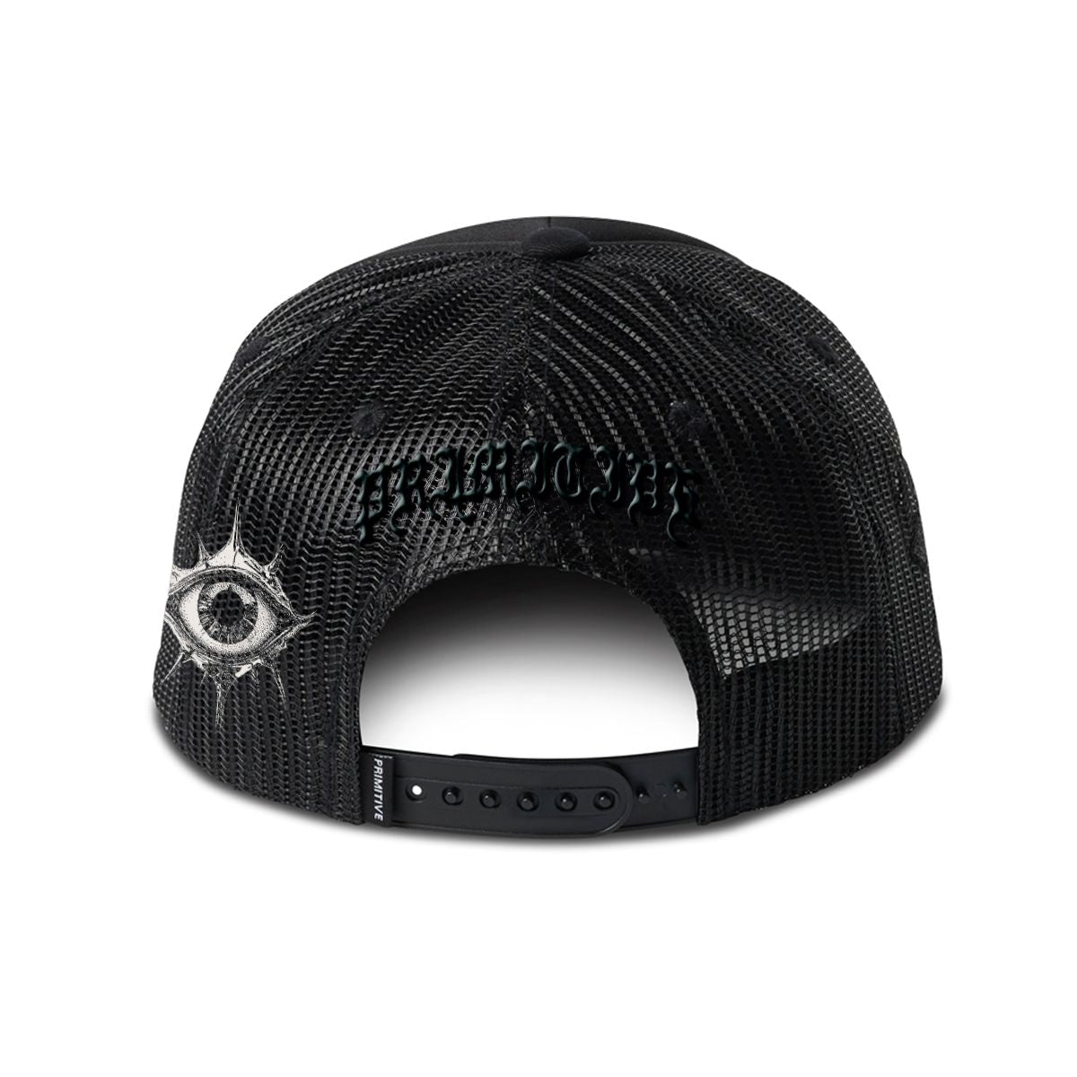 Primitive Century Black A-Frame Trucker Hat
