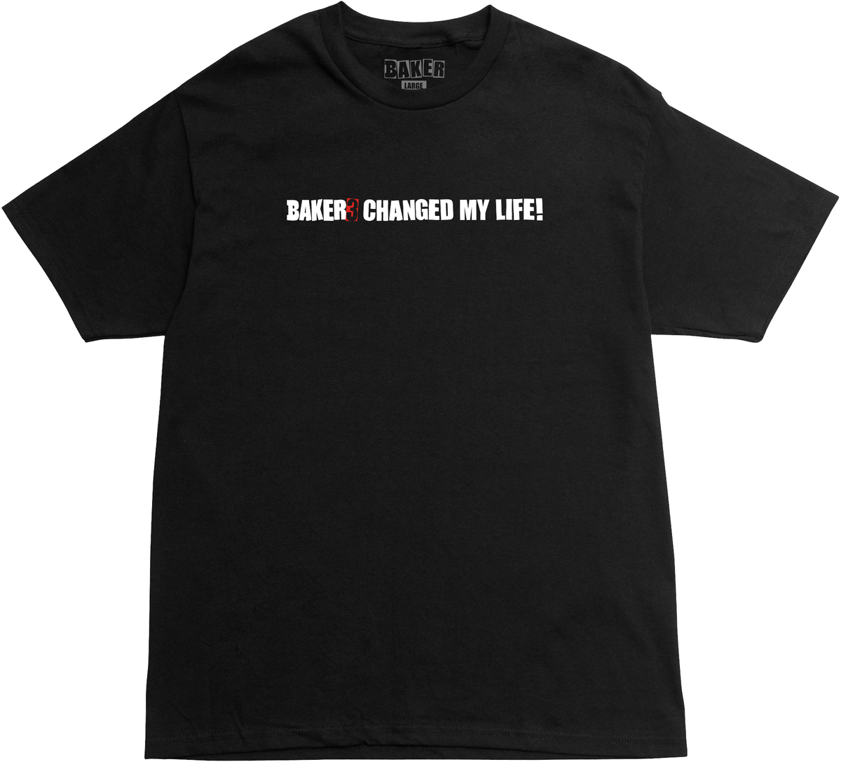 Baker 3 Changed My Life Black S/s Shirt