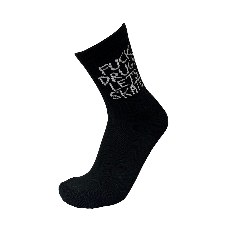Heroin Fuck Drugs Black Socks