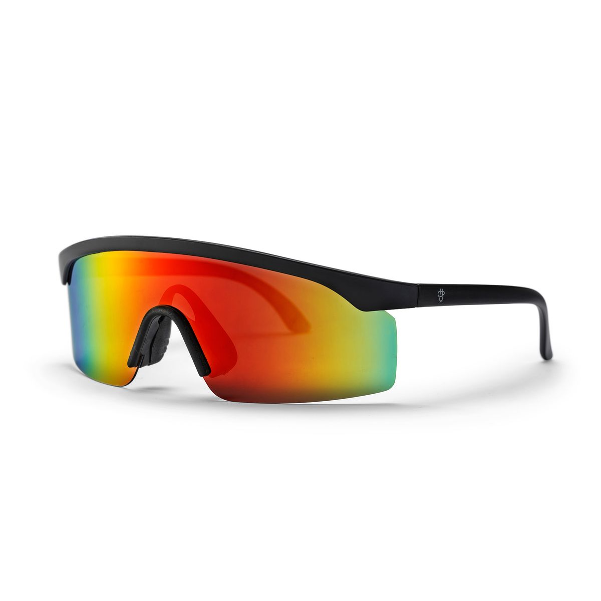 CHPO Lelle Black/Red Mirror Sunglasses