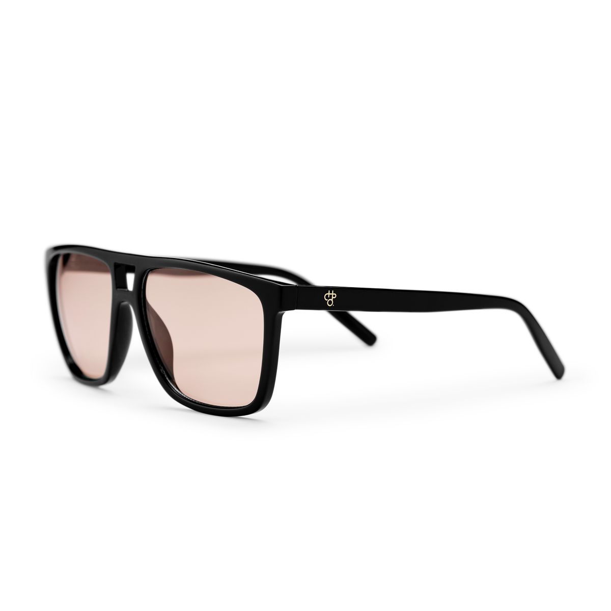 CHPO Siljan Black/Light Orange Sunglasses