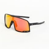 CHPO Henrik Black/Red Mirror Sunglasses