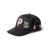 Primitive x Sublime Freedom Black A-Frame Snapback Hat