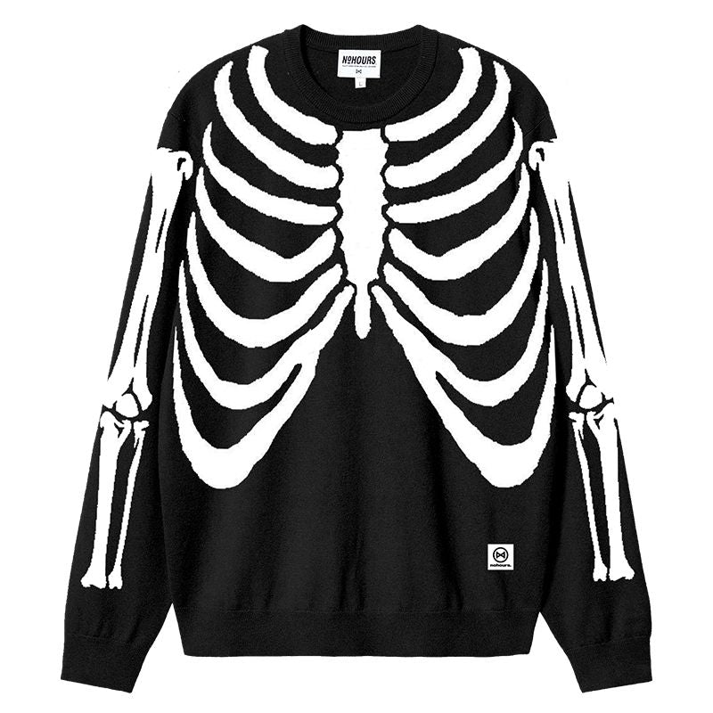 No Hours Cage Black Crewneck Sweatshirt