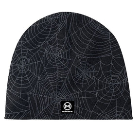 No Hours Caught Black Beanie - right detail crop