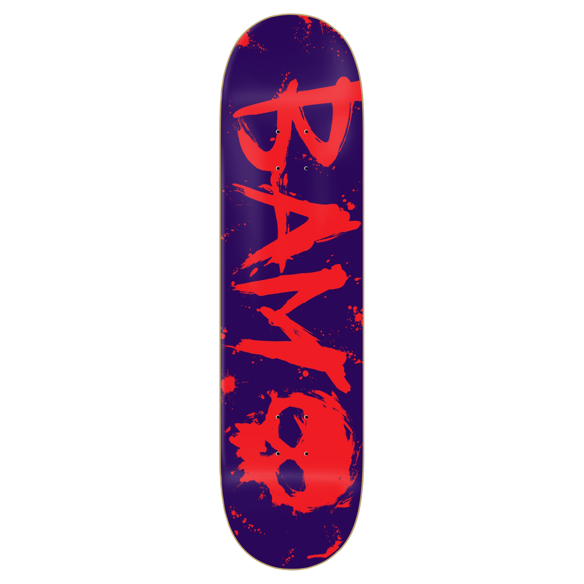 Zero Bam Margera Purple Blood Skateboard Deck