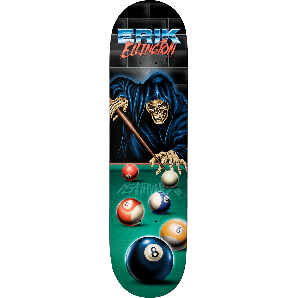 Deathwish Erik Ellington Pool Reaper 8.25" Skateboard Deck