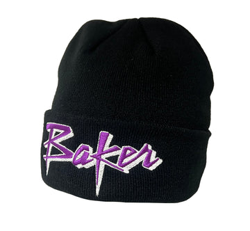 Baker Purple Pain Beanie
