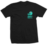 Snot Wheels Booger Guy Logo Tee Black