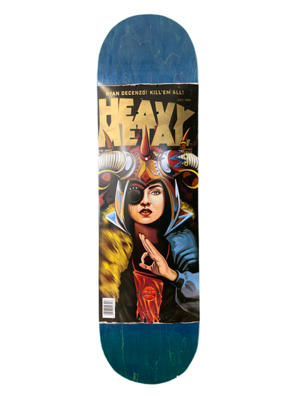 Darkstar Ryan Decenzo Heavy Metal Magazine 8.25" Classic Skateboard Deck