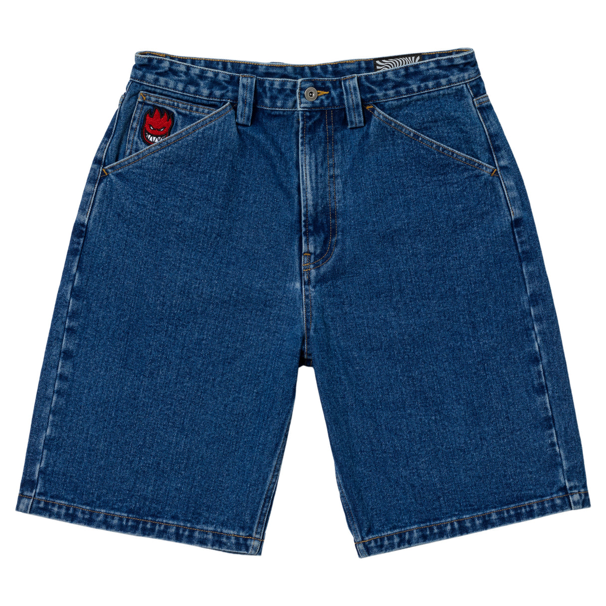 Spitfire Bighead Fill Denim Medium Stone Wash Shorts