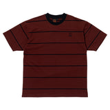Spitfire Bighead Embroidered Burgundy / Black S/s Shirt
