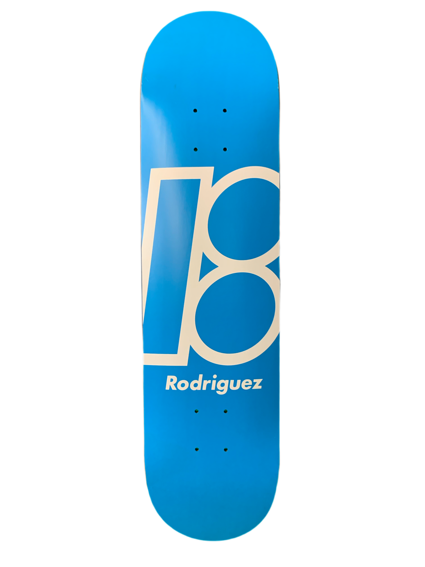 Plan B Paul Rodriguez Logo Blue/White 8" Classic Skateboard Deck