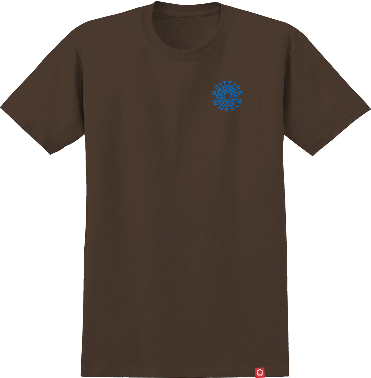 Spitfire Classic '87 Swirl Fill Dark Chocolate S/s Shirt
