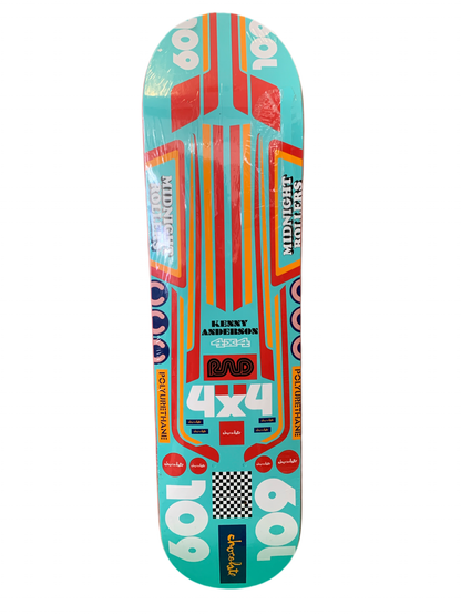 Chocolate Kenny Anderson Decal Sheet 7.8" Classic Skateboard Deck