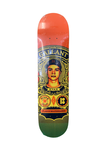 Plan B x Shepard Fairey Ryan Gallant Portrait 2005 7.6" Classic Skateboard Deck