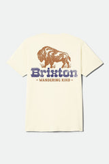 Brixton Drifter Standard Cream S/s Shirt