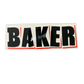 Baker Brand Logo Assorted Sticker 5.5" x 2"