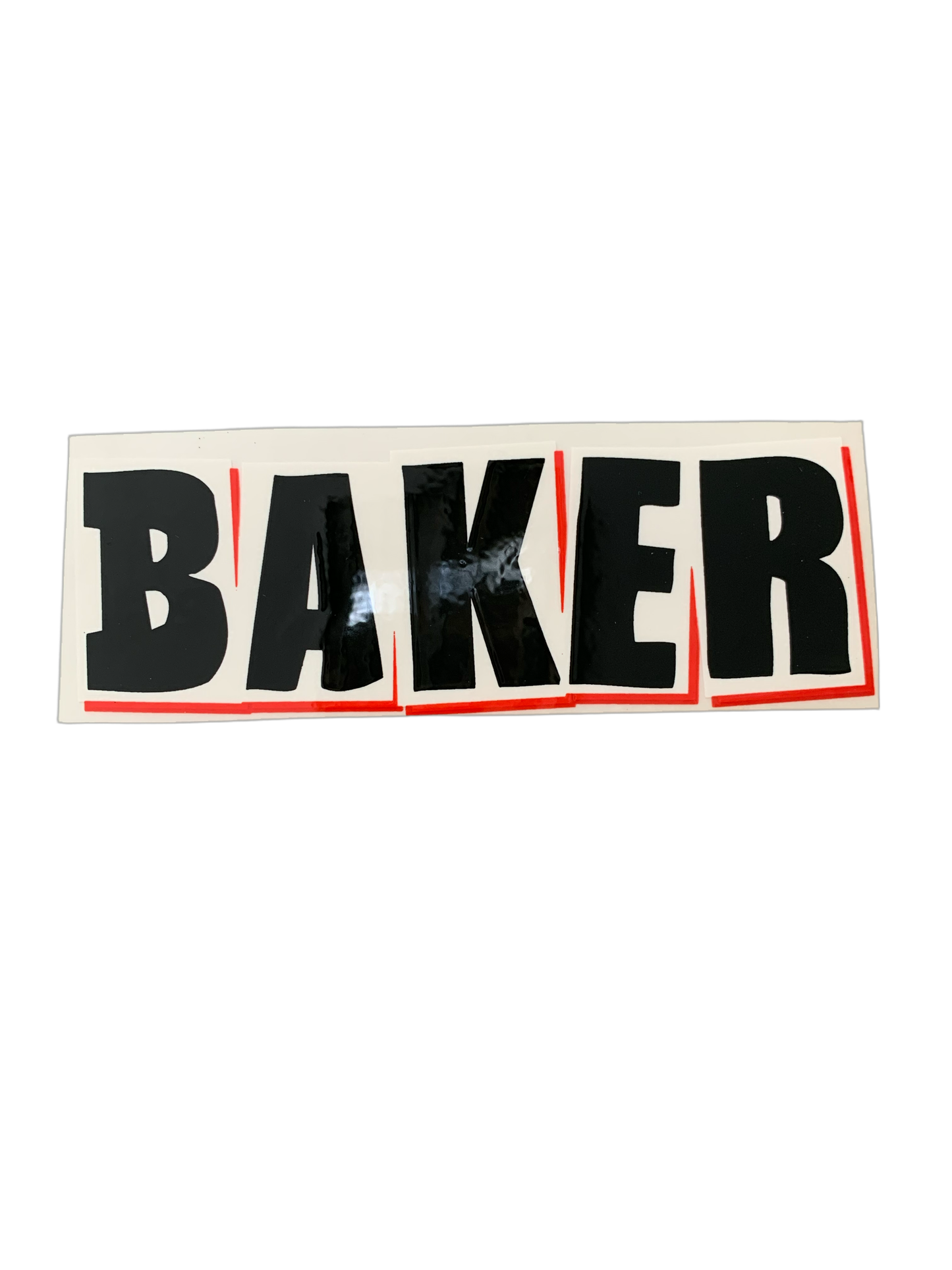 Baker Brand Logo Assorted Sticker 5.5" x 2"