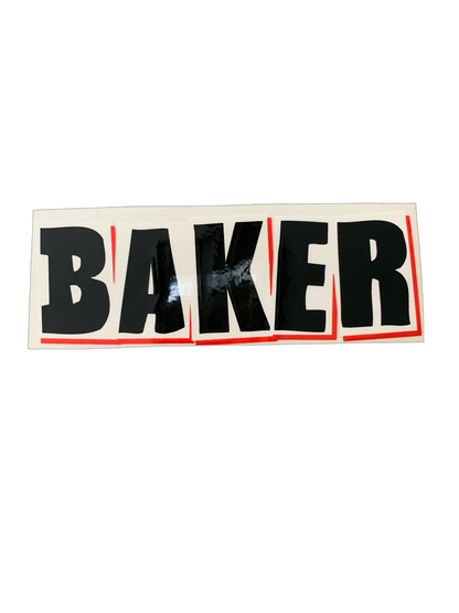 Baker Brand Logo Assorted Sticker 5.5" x 2"