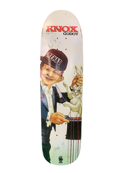 Sleight of Hand Knox Godoy Mad Magazine 8.5" Classic Skateboard Deck