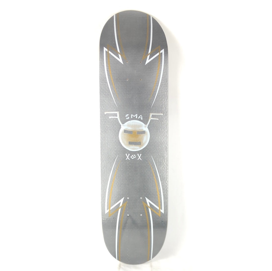 Santa Monica Airlines SMA XOX design Grey 8.5" Skateboard Deck