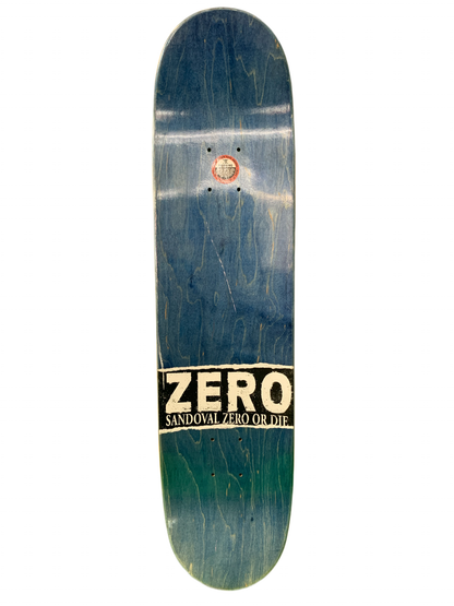 Zero Sandoval Suffer Zero or Die 7.75" Classic Skateboard Deck