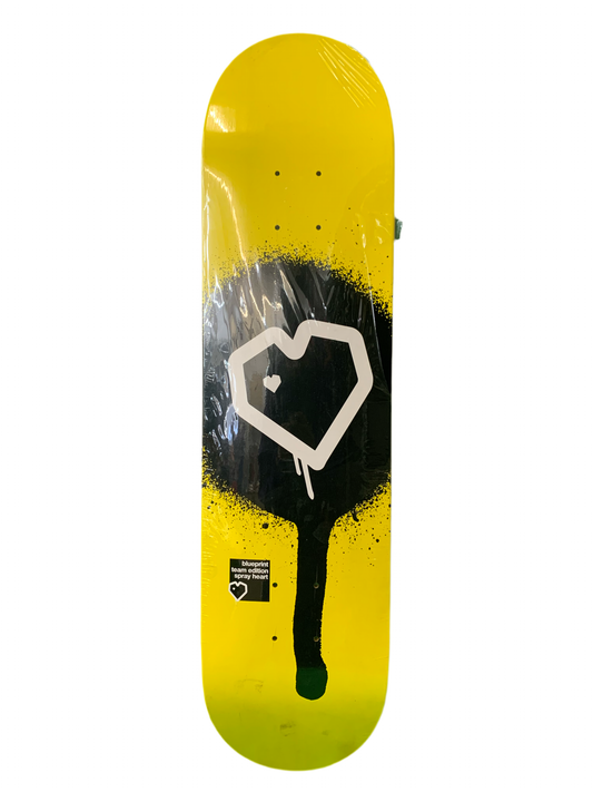 Blueprint Team Edition Spray Heart 7.75" Classic Skateboard Deck