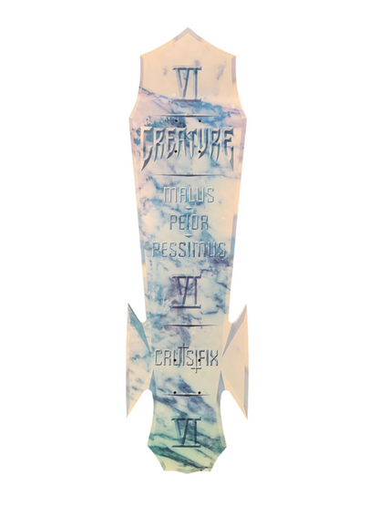 Creature Cruisi-Stone Shaped 8" Classic Skateboard Deck