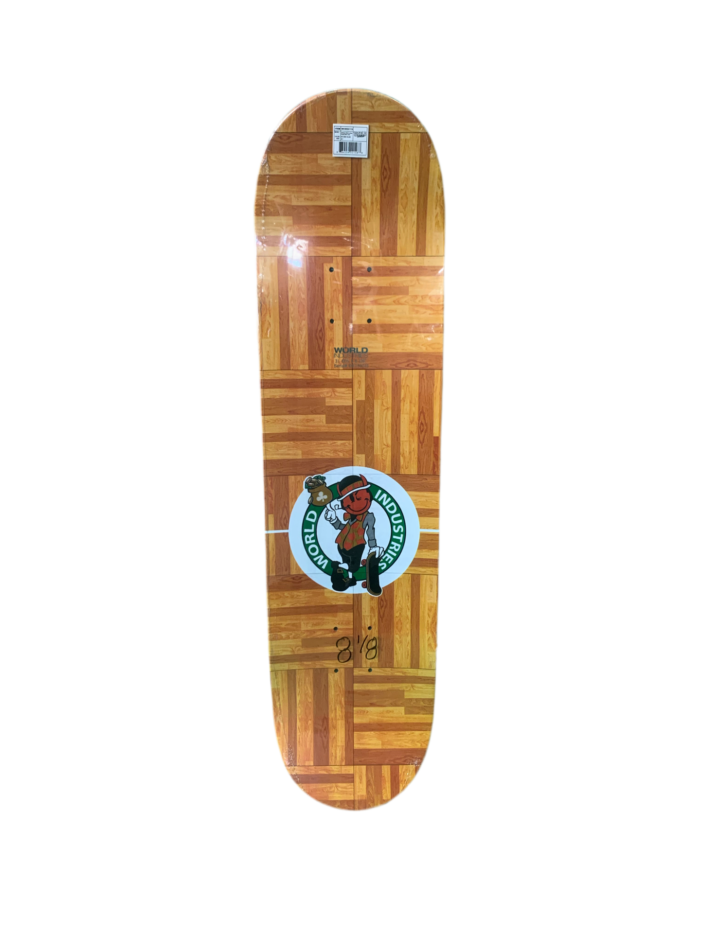 World Industries Anthony Shelter Boston Celtics 8.125" Classic Skateboard Deck