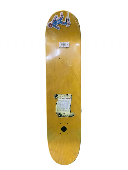 Girl Mike Carroll My First Pro Model Series 7.5" Classic Skateboard Deck