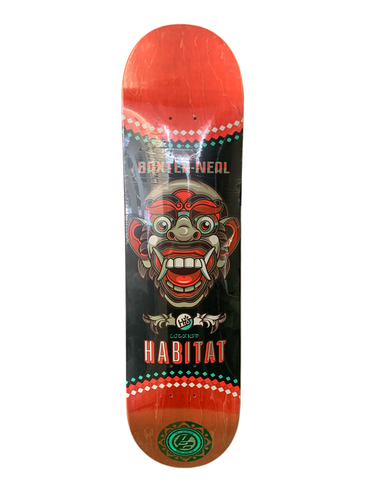 Habitat Silas Baxter Neal Bali Mask P2 8.25" Classic Skateboard Deck