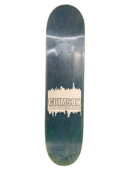 Crimson Kris Markovich Pigeon Man Red/Blue 8.25" Classic Skateboard Deck