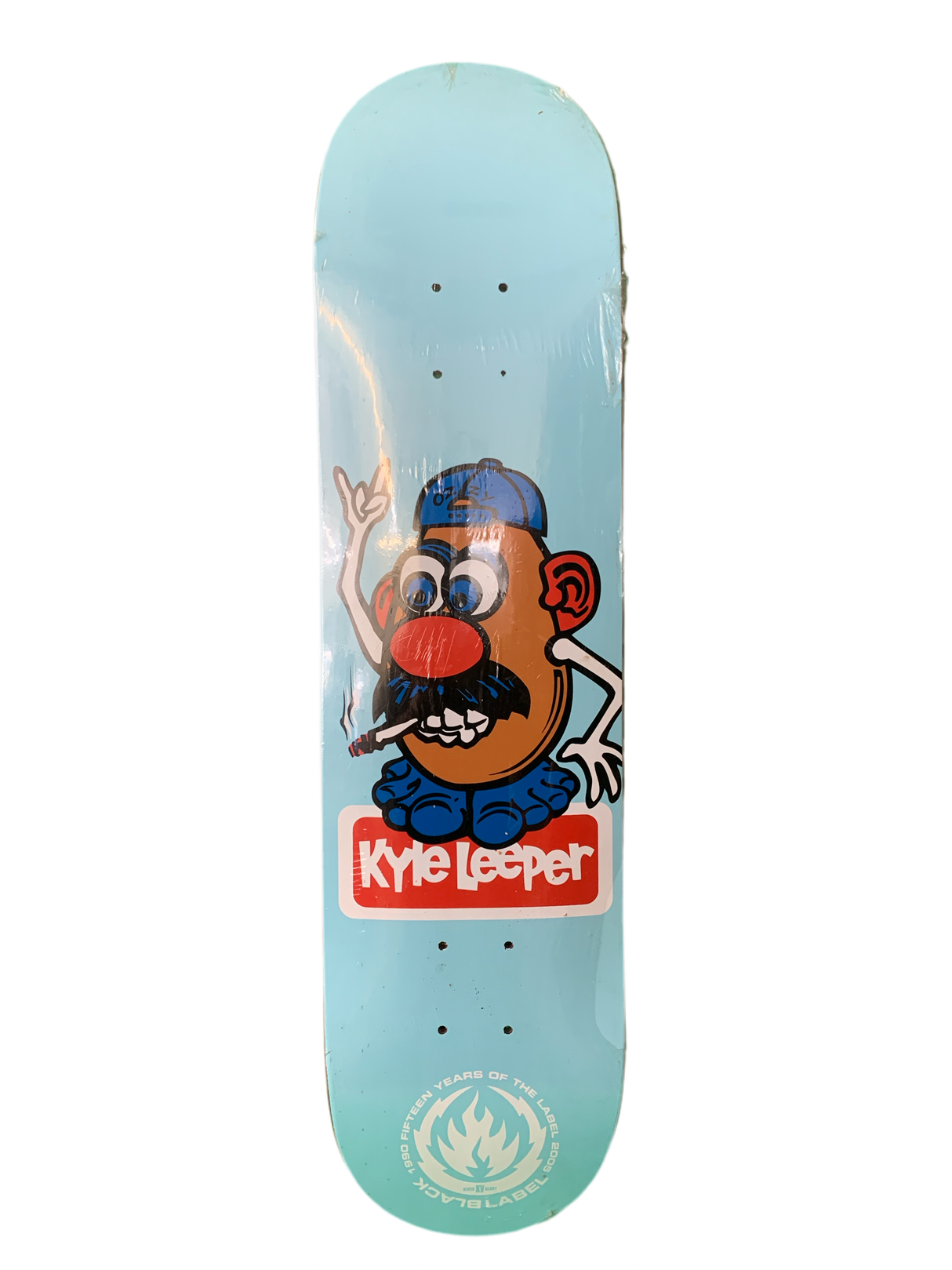 Black Label 2005 Kyle Leeper Mr. Potato Head 7.625" Classic Skateboard Deck