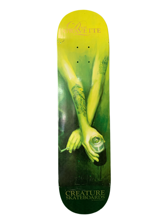 Creature David Gravette by Shawn Barber 7.8" Classic Skateboard Deck